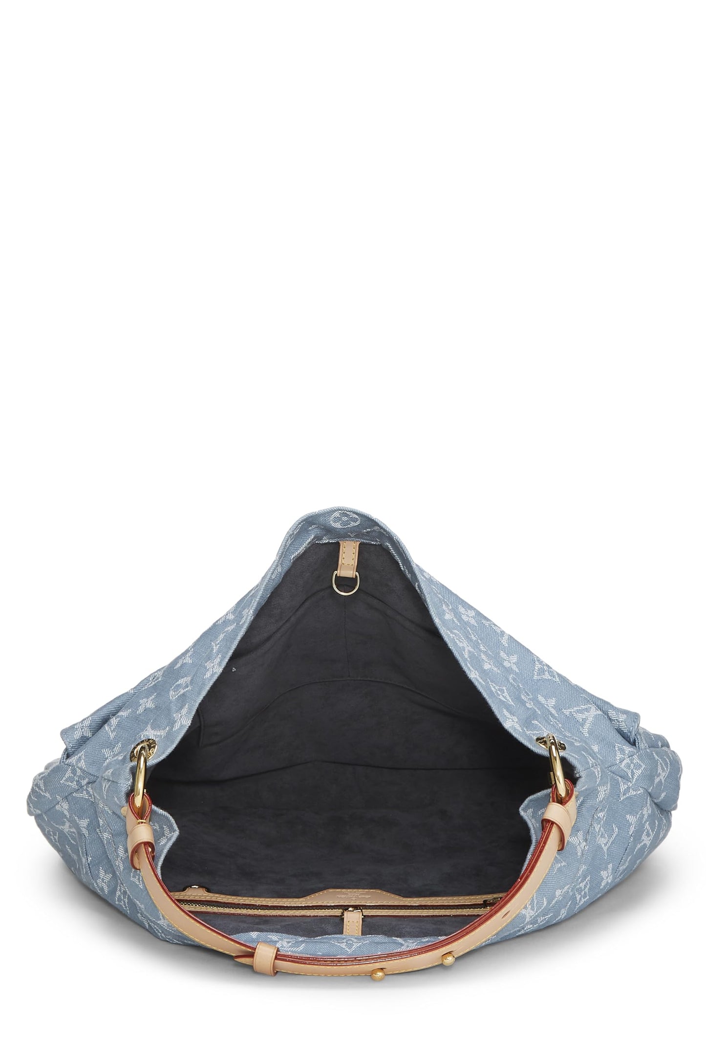 Louis Vuitton,  Blue Monogram Denim Daily GM, Blue