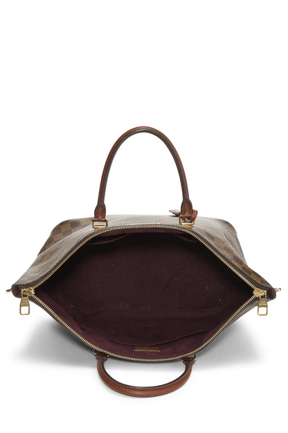 Louis Vuitton,  Damier Ebene Belmont, Brown