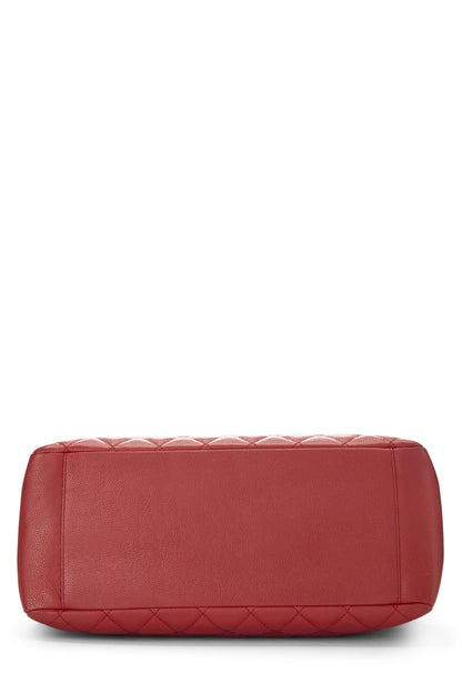 Chanel,  Red Caviar Grand Shopping Tote (GST), Red