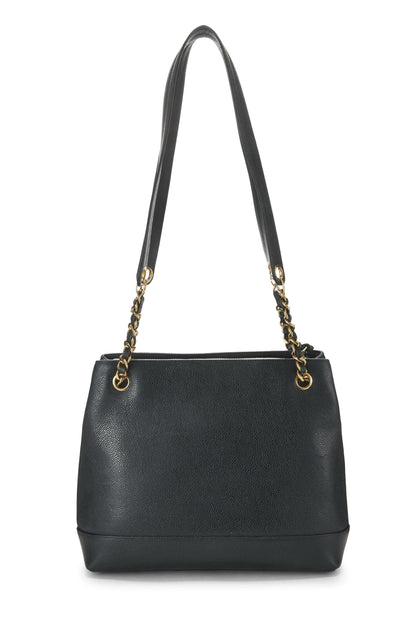Chanel,  Green Caviar 'CC' Tote Small, Green