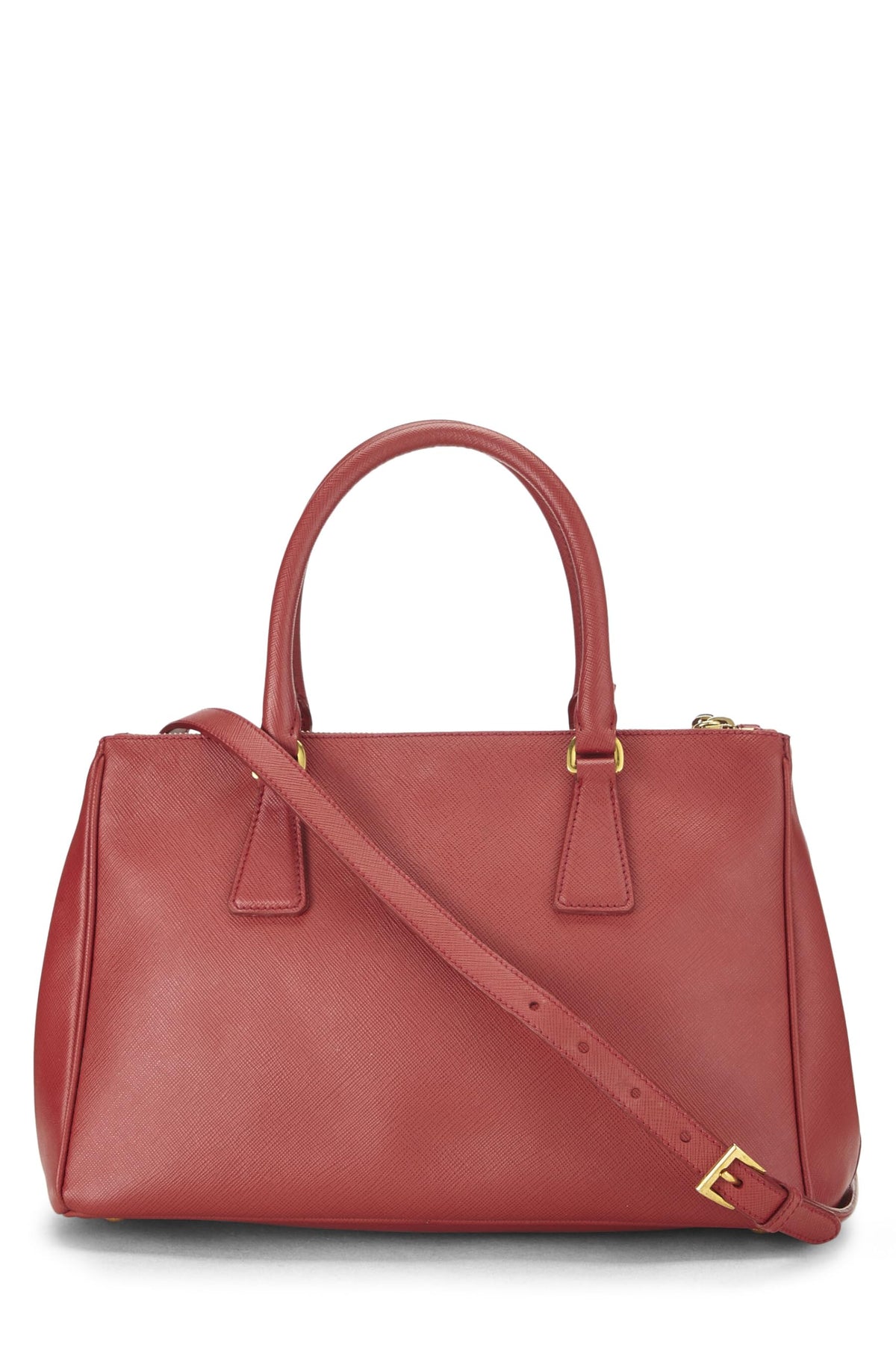 Prada,  Red Saffiano Executive Tote Medium, Red