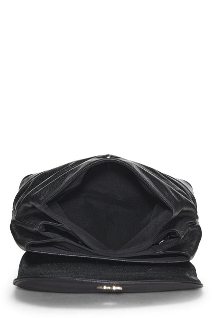 Chanel,  Black Caviar 'CC' Backpack, Black