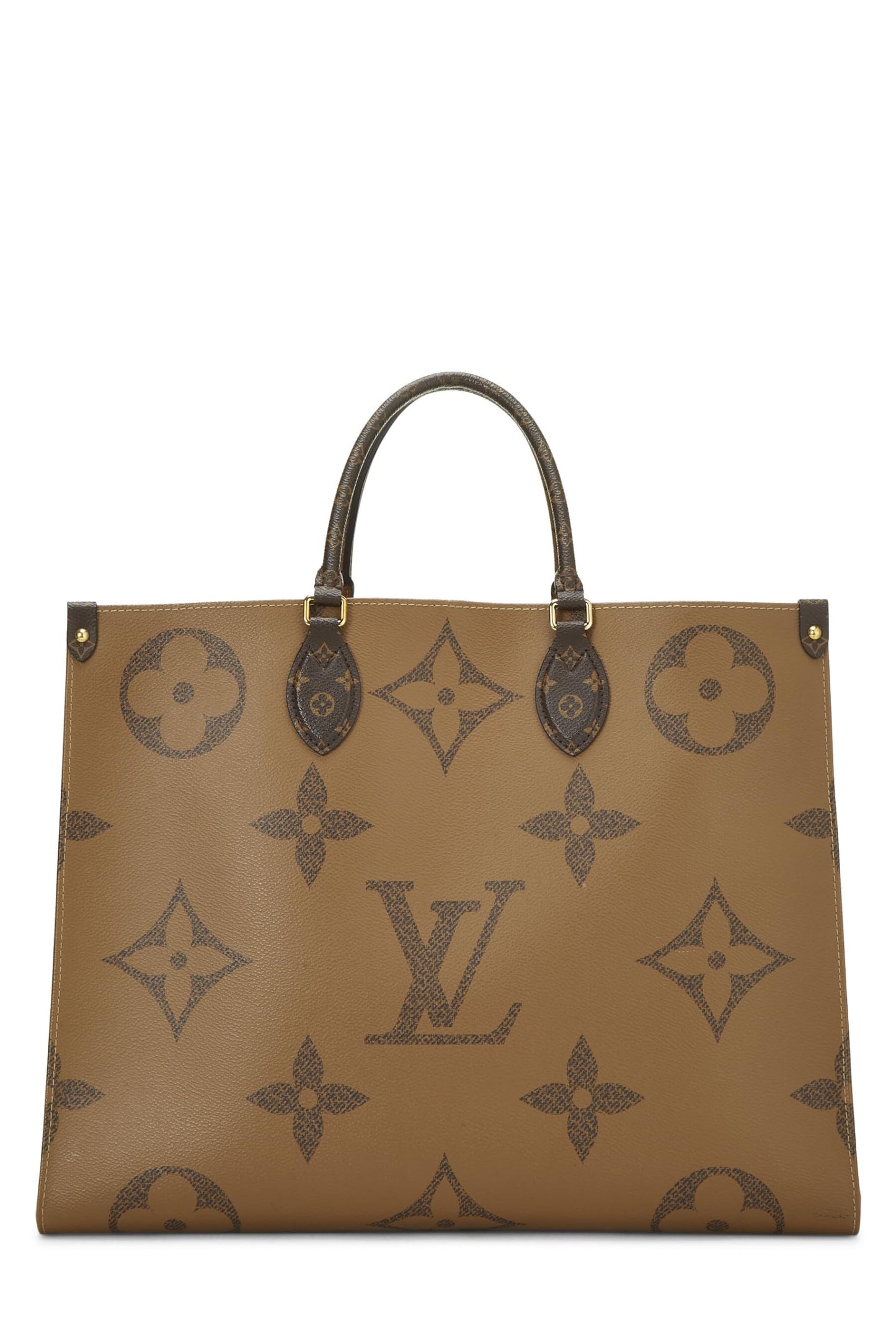 Louis Vuitton,  Monogram Reversed Giant On The Go GM, Brown