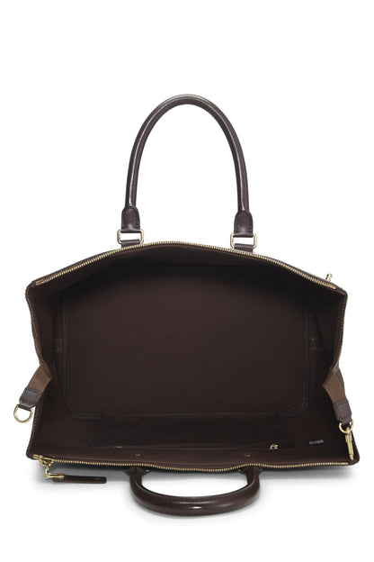 Louis Vuitton,  Damier Ebene Greenwich PM, Brown