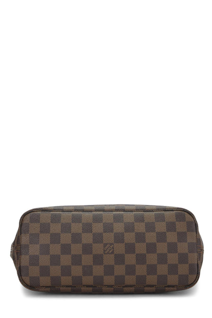 Louis Vuitton,  Damier Ebene Neverfull PM, Brown