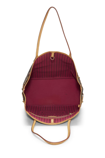 Louis Vuitton,  Pink Monogram Canvas Neo Neverfull MM, Pink