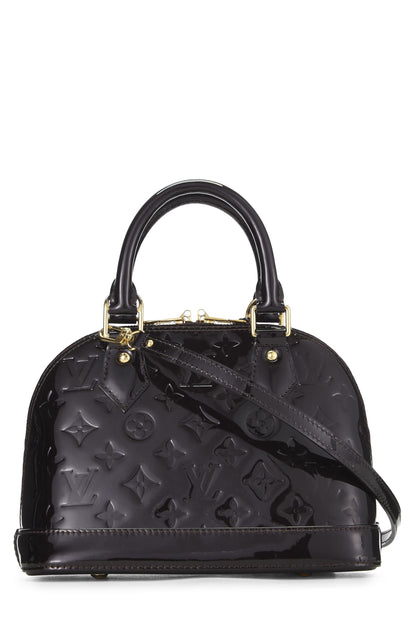 Louis Vuitton,  Amarante Monogram Vernis Alma BB, Purple