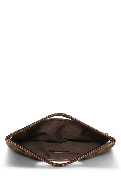 Chanel,  Green Nylon Travel Line Handbag, Green