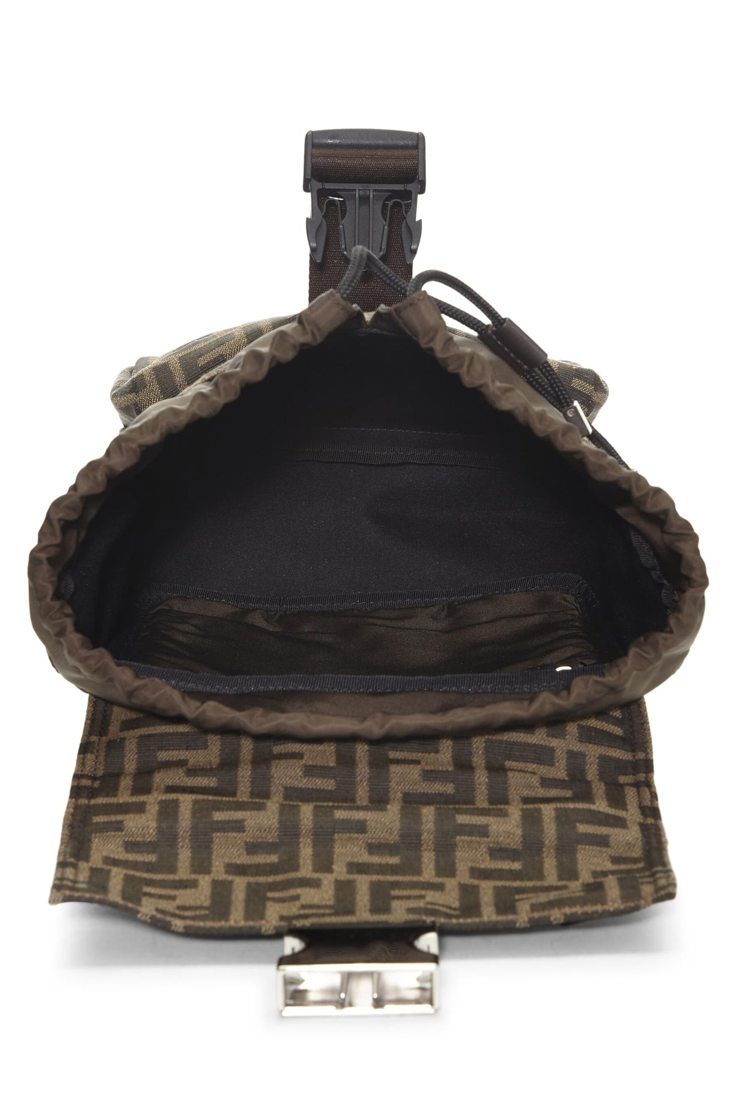 Fendi,  Brown Zucca Fendiness Backpack Small, Brown