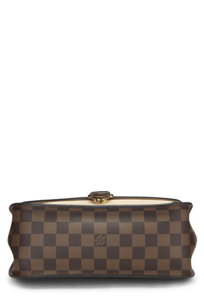 Louis Vuitton,  Cream Damier Ebene Beaumarchais, Cream