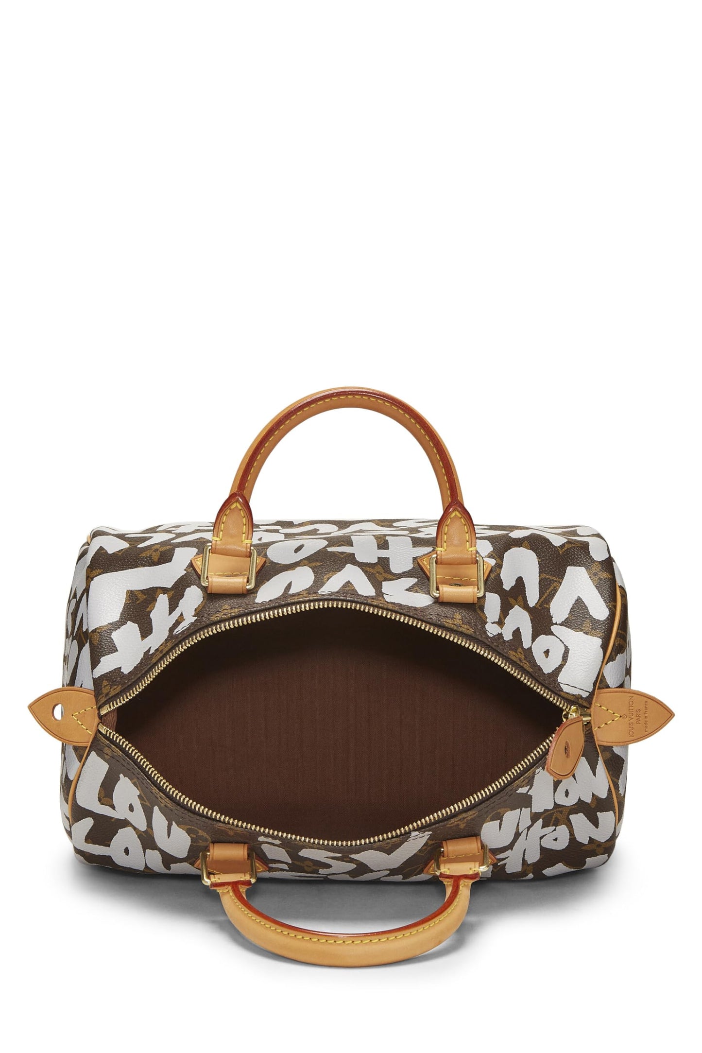 Louis Vuitton,  Stephen Sprouse x Louis Vuitton Monogram Grey Graffiti Speedy 30, Grey