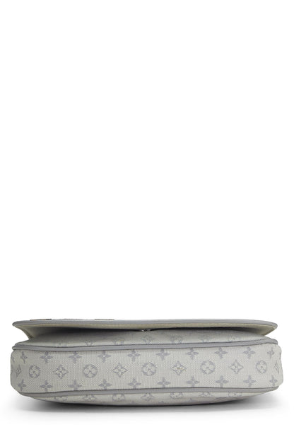 Louis Vuitton,  Grey Monogram Canvas Patchwork Conte De Fees Musette, Blue