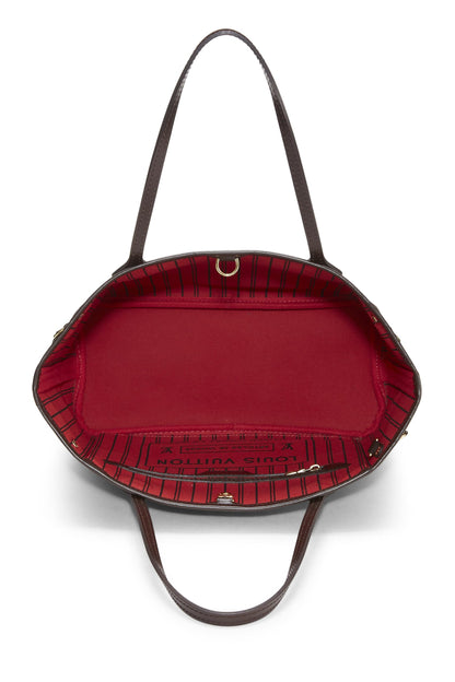 Louis Vuitton,  Damier Ebene Neverfull PM NM, Brown