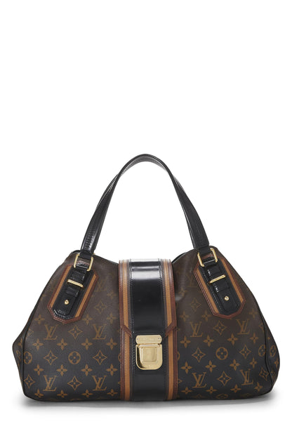 Louis Vuitton,  Black Monogram Mirage Griet, Black