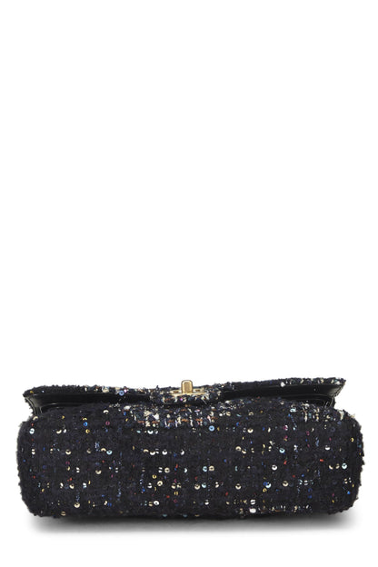 Chanel,  Multicolor Tweed Classic Double Flap Medium, Multi