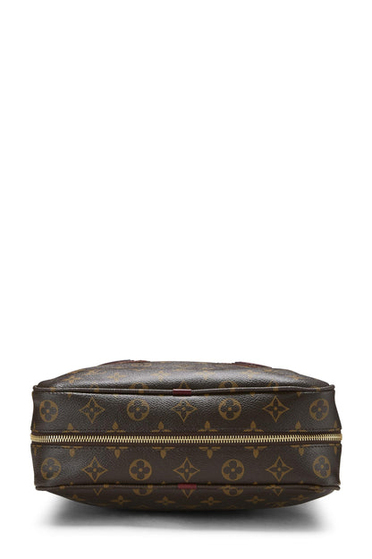 Louis Vuitton,  Monogram Canvas Bequia Porte-Documents Vertical, Brown