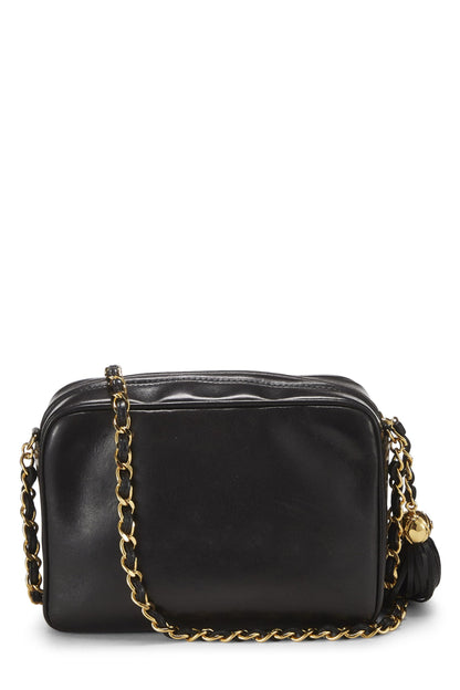 Chanel,  Black Lambskin 3 'CC' Camera Bag Mini, Black