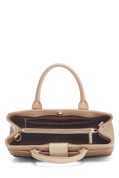 Chanel,  Beige Leather Neo Executive Shopping Tote, Beige