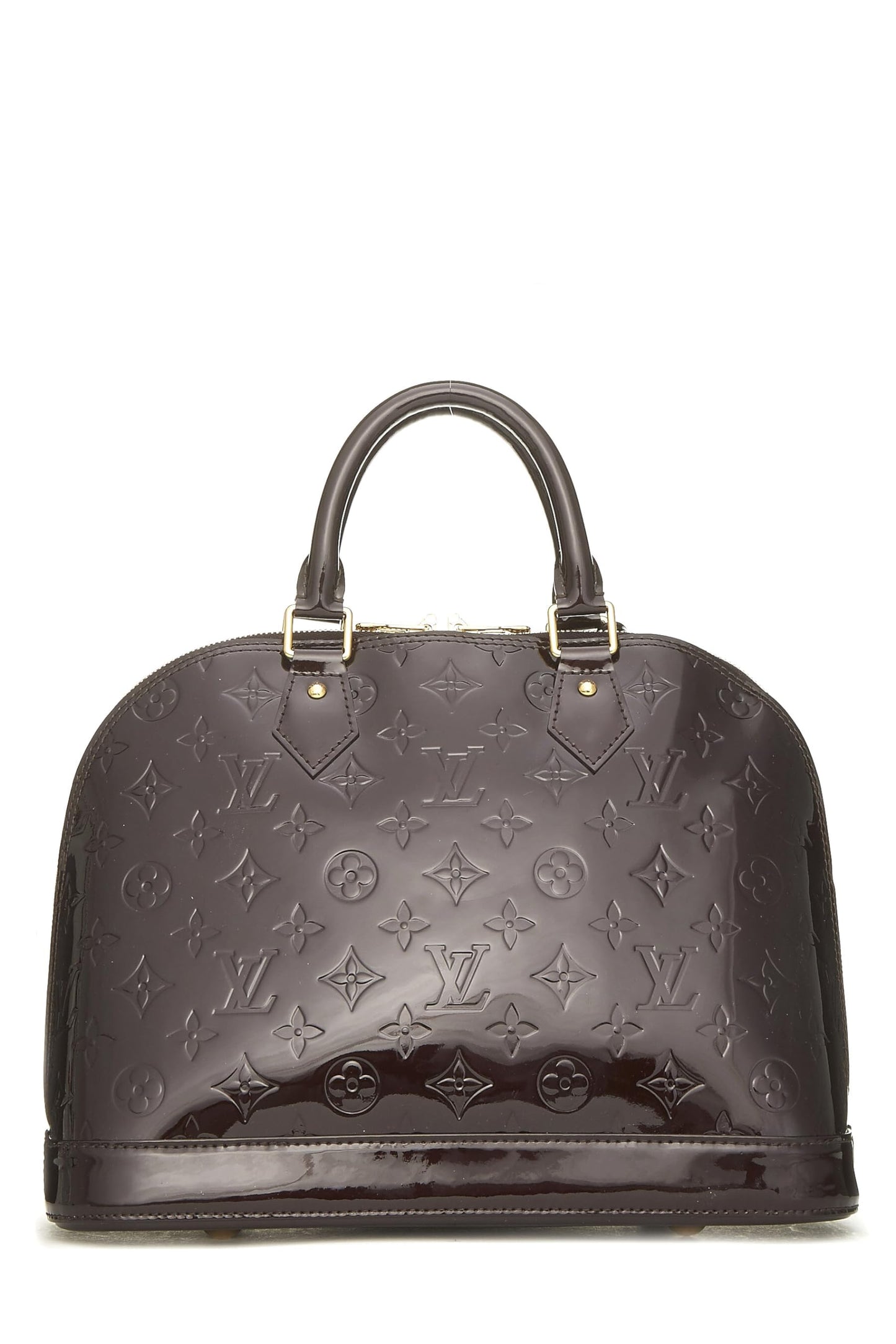 Louis Vuitton,  Amarante Monogram Vernis Alma PM NM, Purple