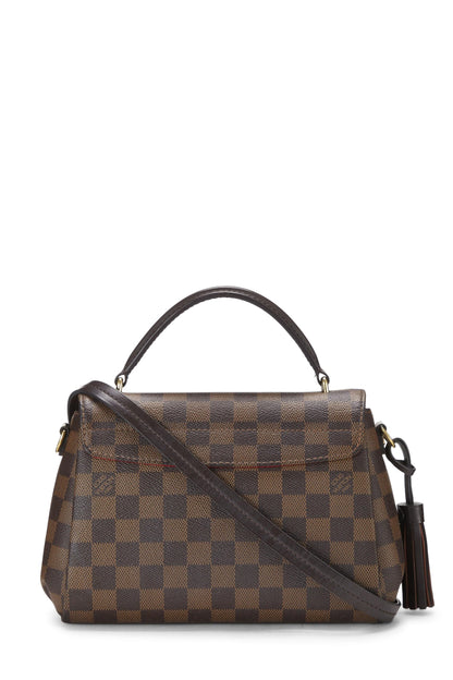Louis Vuitton,  Damier Ebene Croisette, Brown