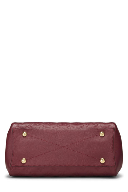 Louis Vuitton,  Aurore Monogram Empreinte Montaigne MM, Purple