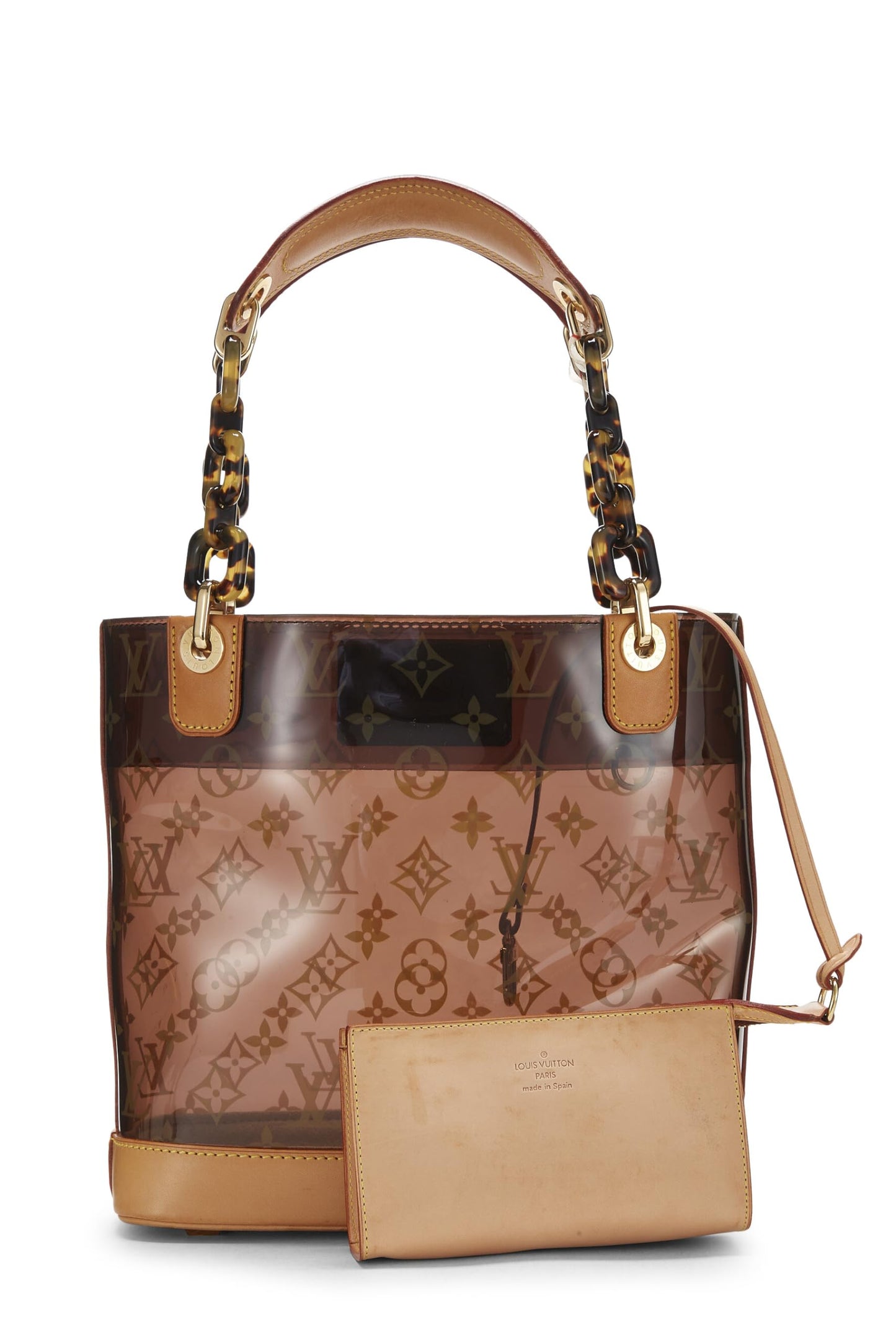 Louis Vuitton,  Monogram Ambre Vinyl Cabas PM, Brown