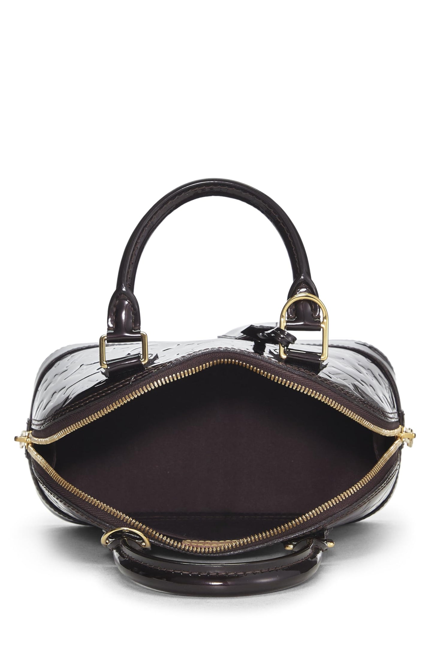 Louis Vuitton,  Amarante Monogram Vernis Alma BB, Purple