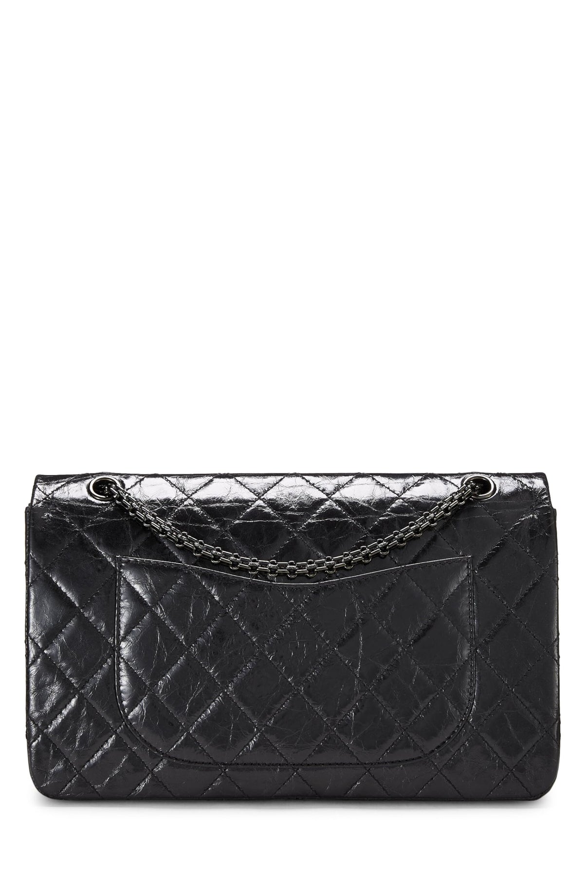 Chanel,  Black Calfskin 2.55 Reissue Flap 227, Black