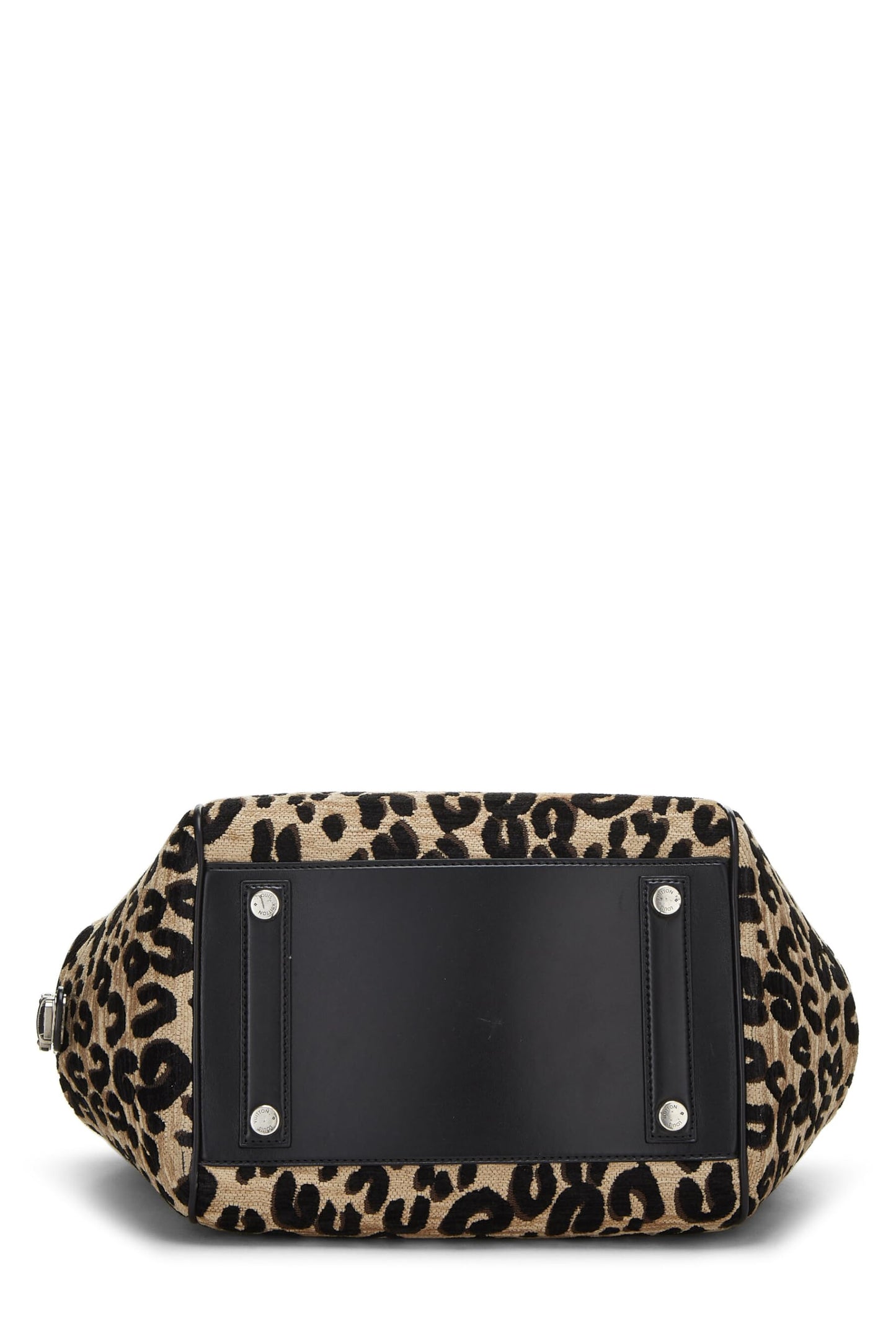 Louis Vuitton,  Stephen Sprouse x Louis Vuitton Leopard North South, Black