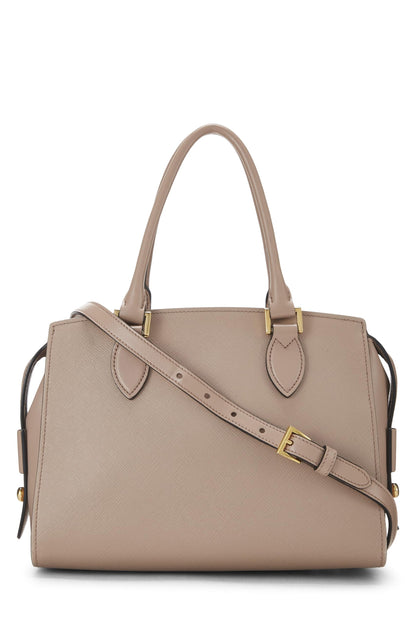 Prada,  Pink Saffiano Convertible Handbag, Pink