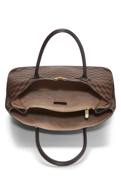 Louis Vuitton,  Damier Ebene Kensington, Brown