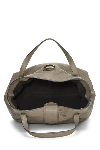 Louis Vuitton,  Grey Monogram Mahina Sevres PM, Grey
