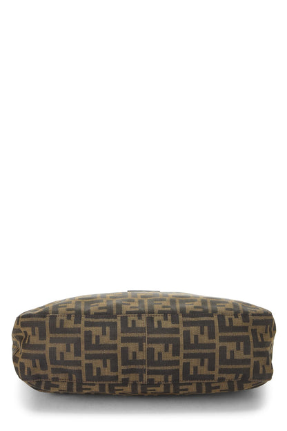 Fendi,  Brown Zucca Canvas Shoulder Bag, Brown