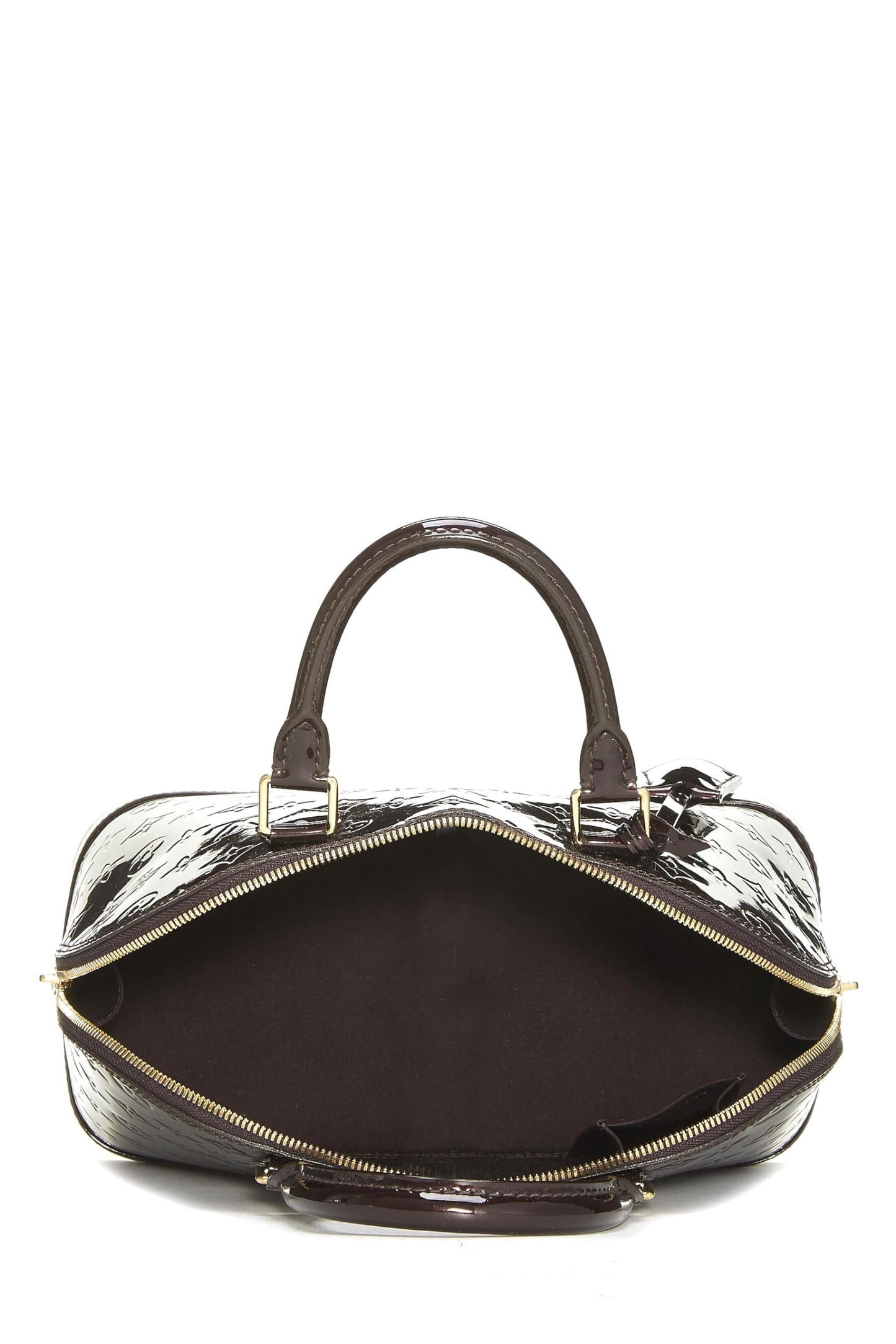 Louis Vuitton,  Amarante Monogram Vernis Alma PM NM, Purple