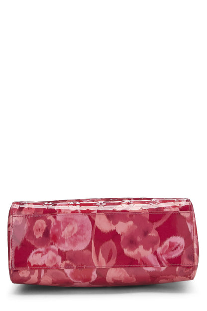 Louis Vuitton,  Pink Monogram Vernis Ikat Flower Catalina, Pink