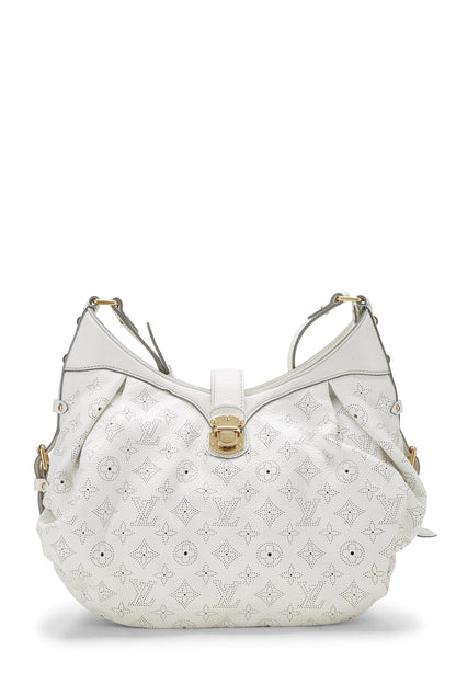Louis Vuitton,  White Monogram Mahina Leather XS, White