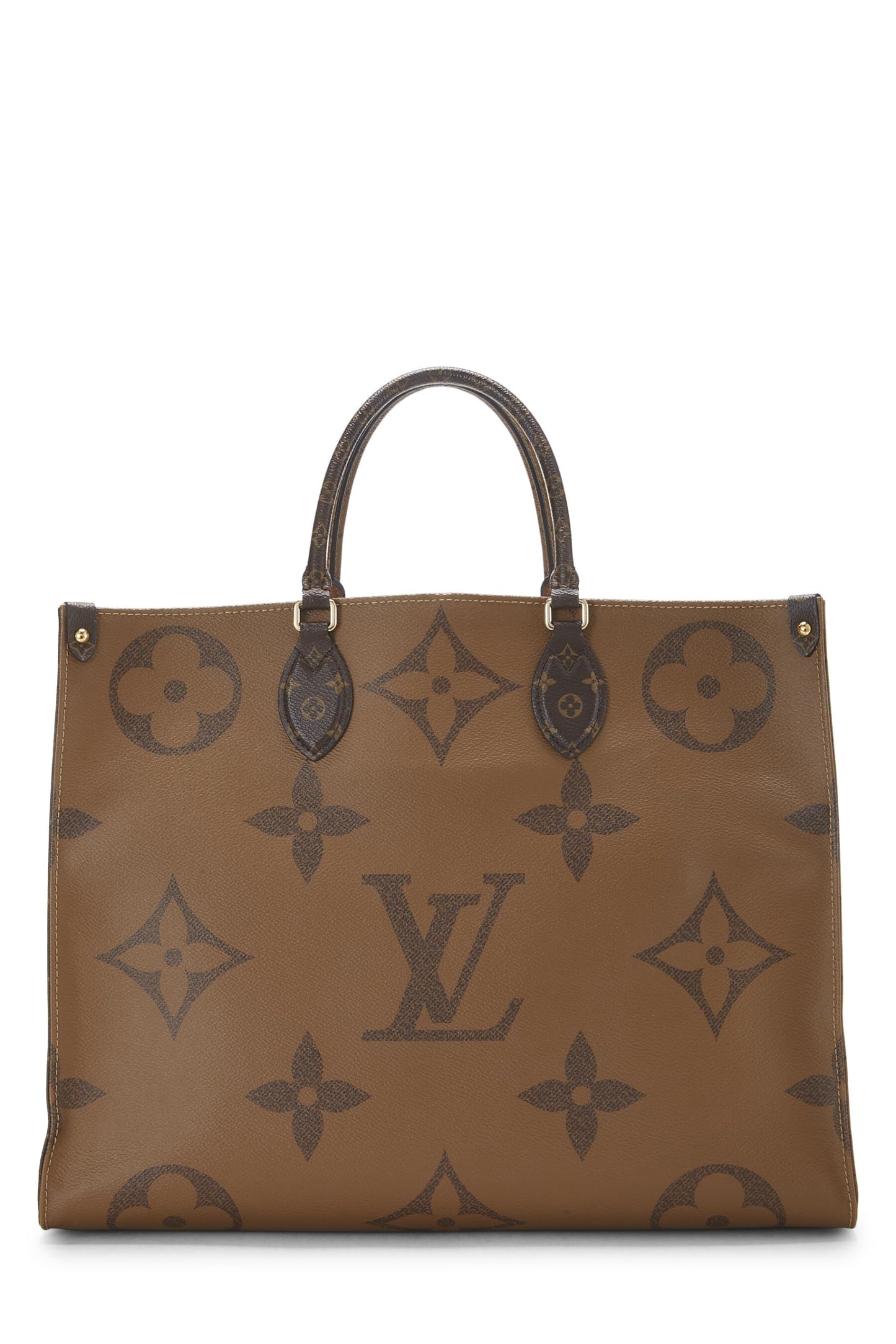 Louis Vuitton,  Monogram Reversed Giant On The Go GM, Brown