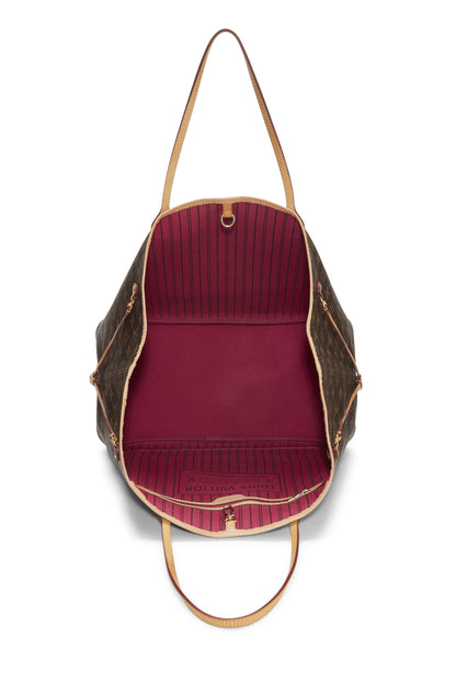 Louis Vuitton,  Monogram Canvas Neverfull GM, Pink