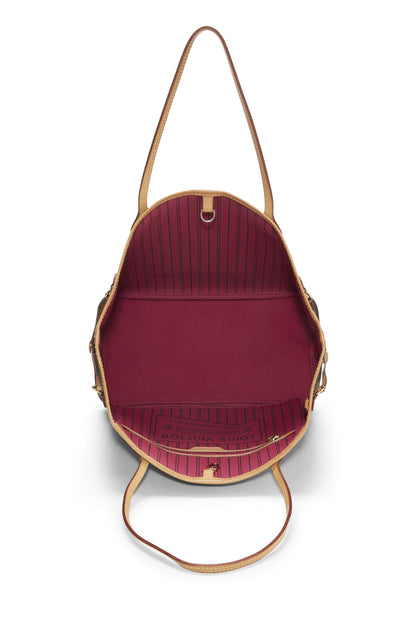 Louis Vuitton,  Pink Monogram Canvas Neo Neverfull MM, Pink