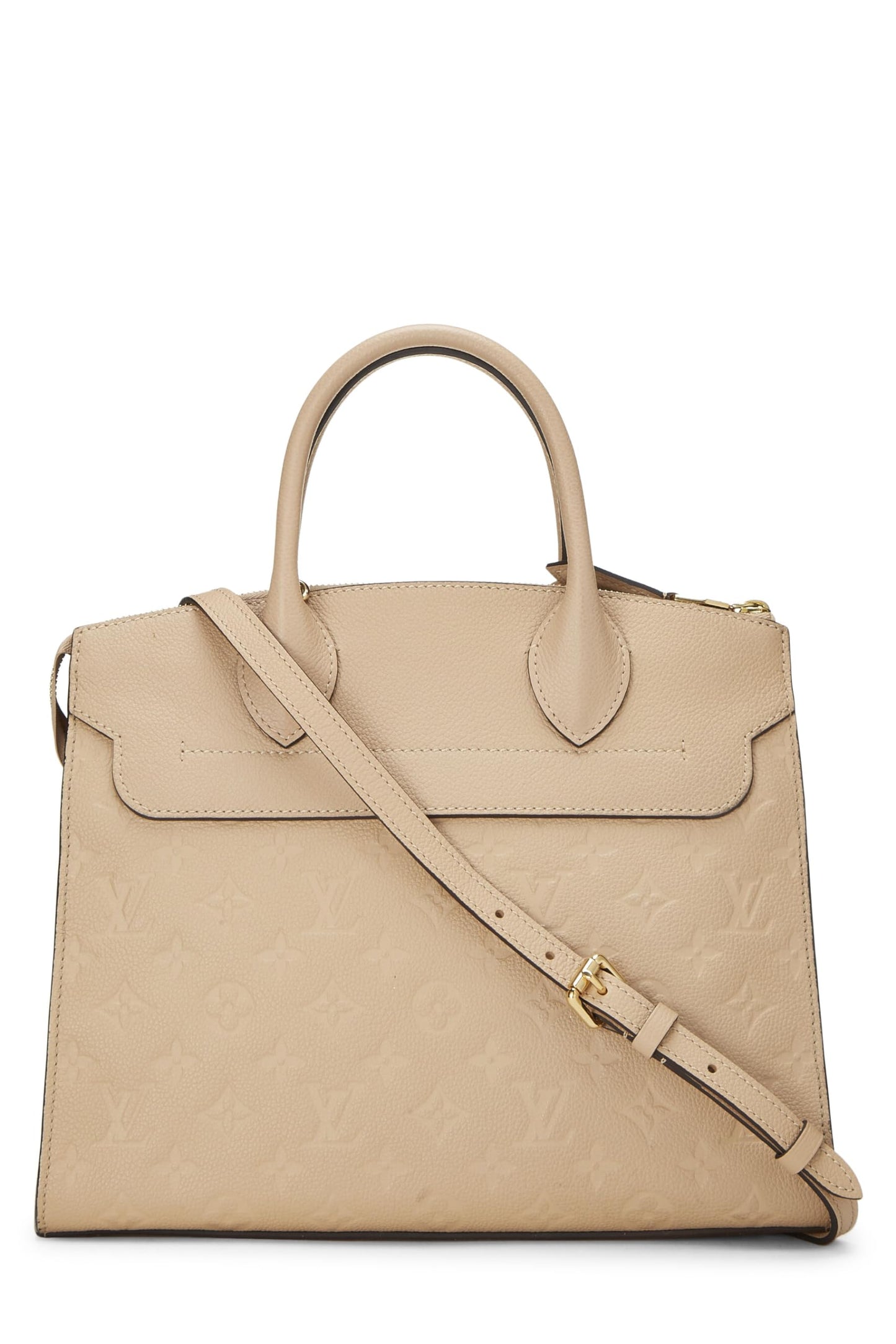 Louis Vuitton,  Dune Empreinte Pont Neuf MM, Beige