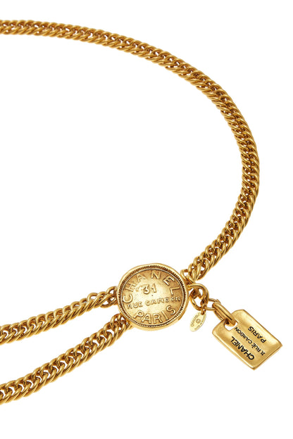 Chanel,  Gold 'CC' Chain Belt 2, Gold