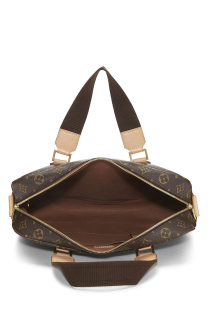 Louis Vuitton,  Monogram Canvas Sac Bosphore, Brown