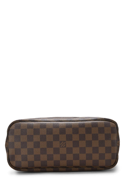 Louis Vuitton,  Damier Ebene Neverfull PM, Brown