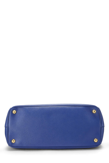 Prada,  Blue Saffiano Executive Tote Medium, Blue