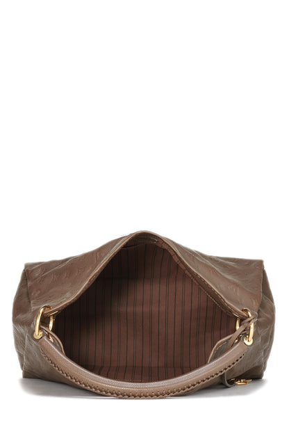 Louis Vuitton,  Havane Empreinte Artsy MM, Brown