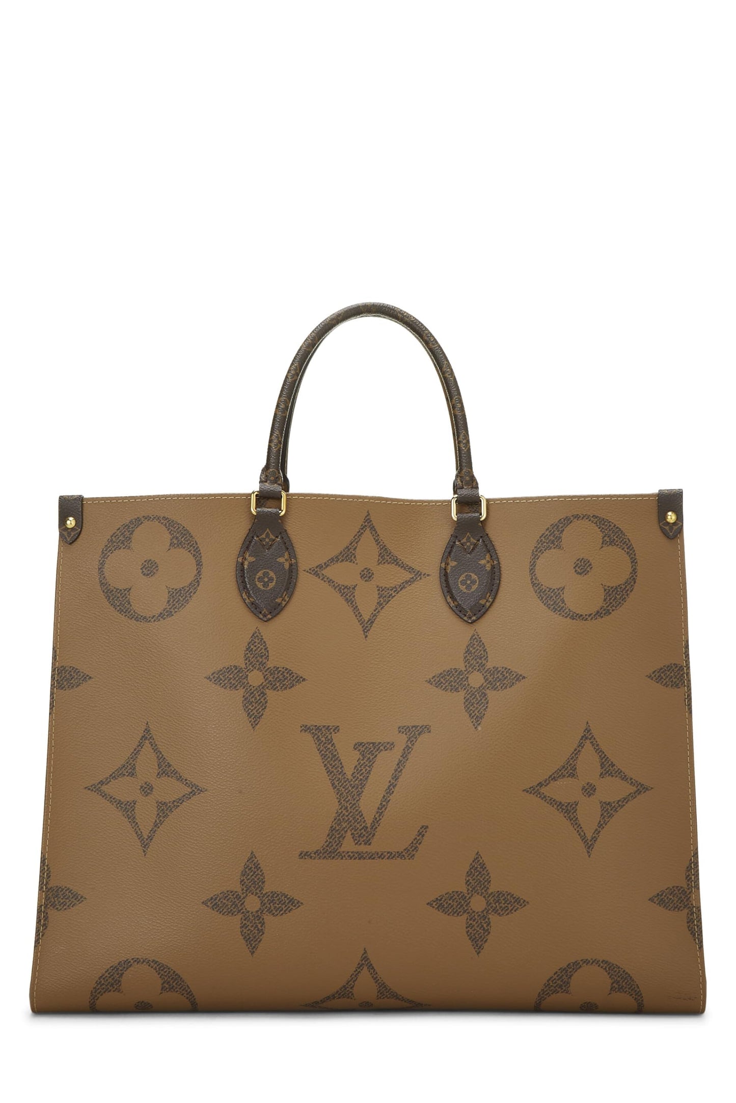 Louis Vuitton,  Monogram Reversed Giant On The Go GM, Brown