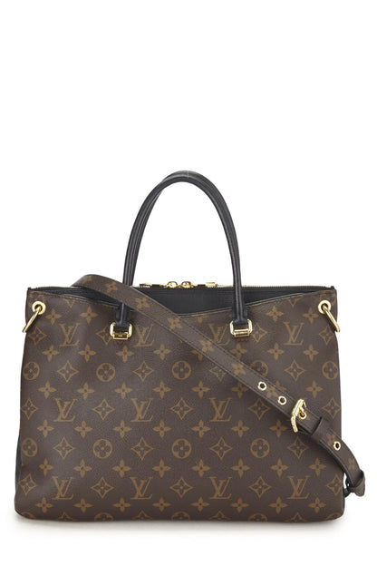 Louis Vuitton,  Black Monogram Canvas Pallas NM, Black