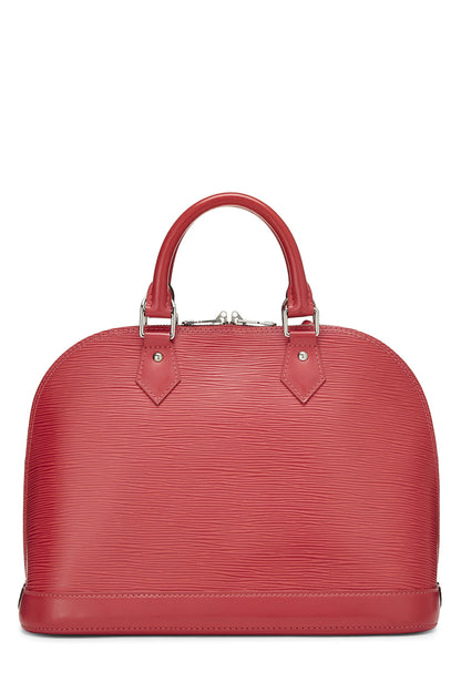 Louis Vuitton,  Coquelicot Epi Alma NM PM, Pink