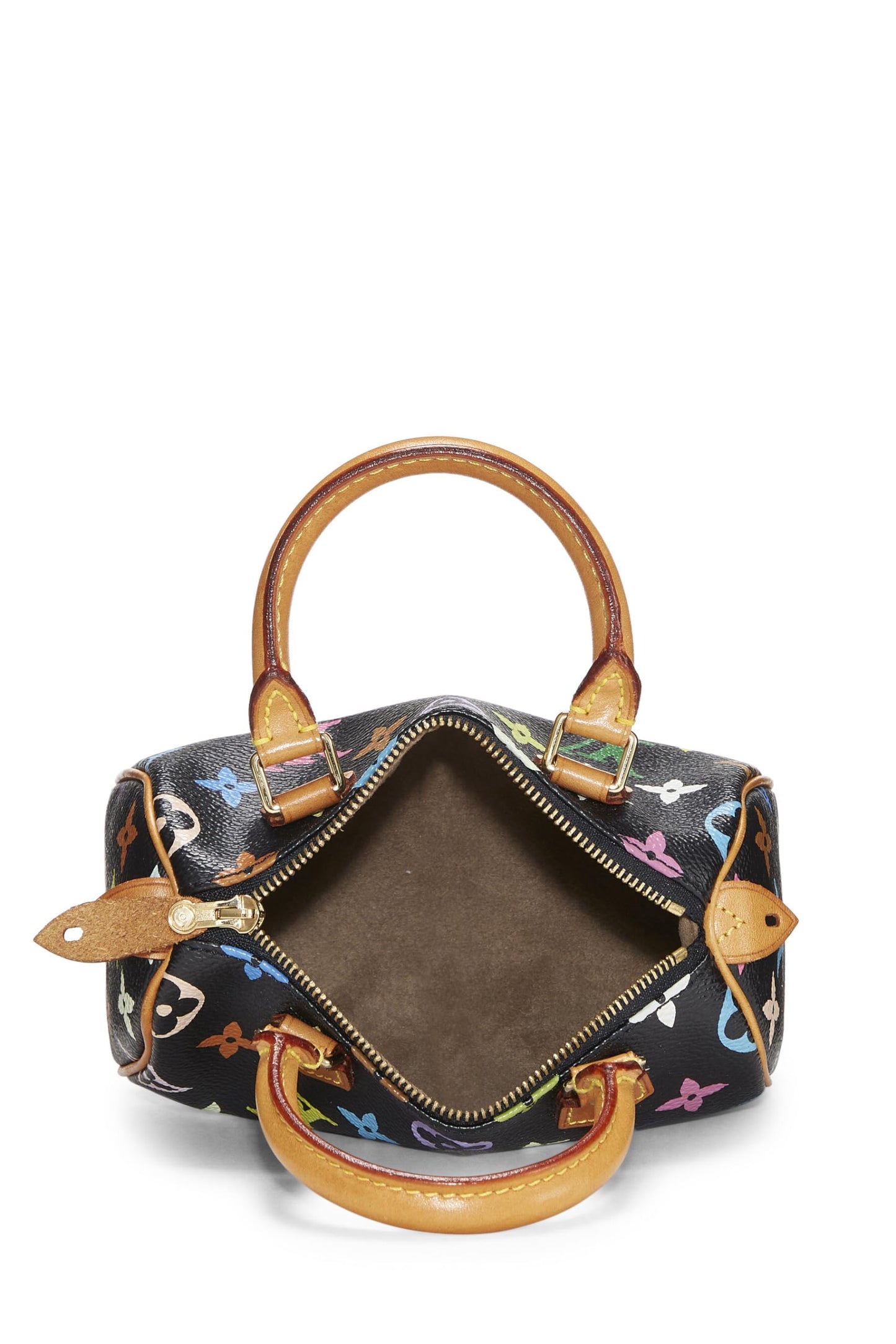 Louis Vuitton,  Takashi Murakami x Louis Vuitton Black Monogram Multicolore HL Speedy, Black