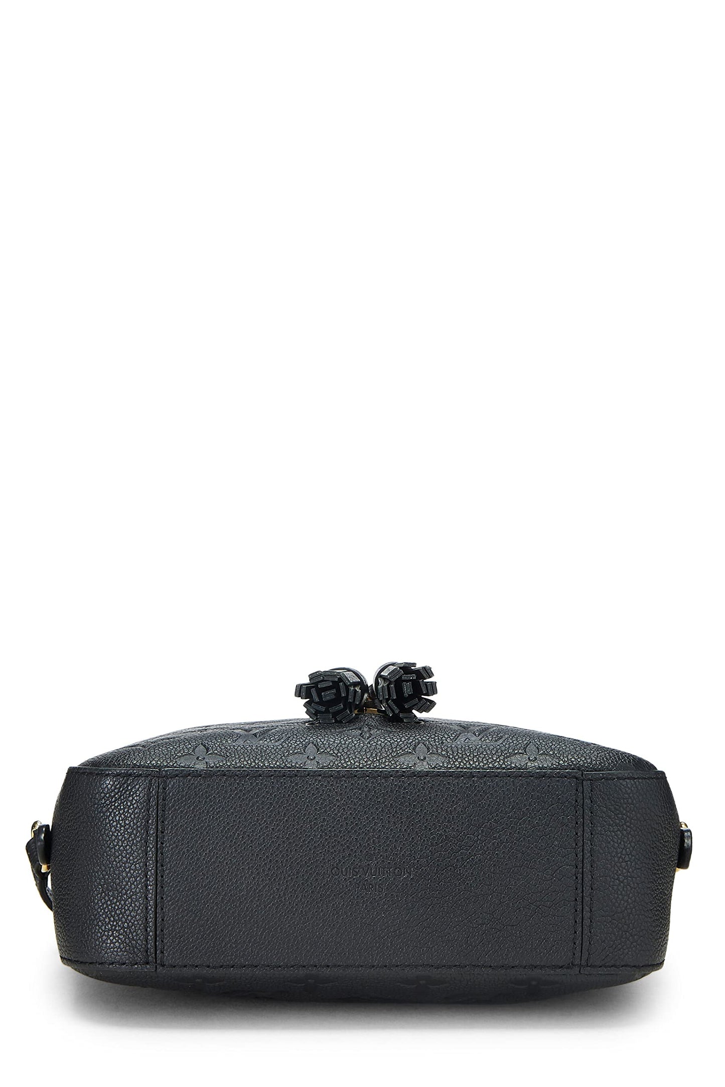 Louis Vuitton,  Black Monogram Empreinte Saintonge, Black